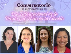 Conversatorio por el Día de la Mujer y la Niña en la Ciencia