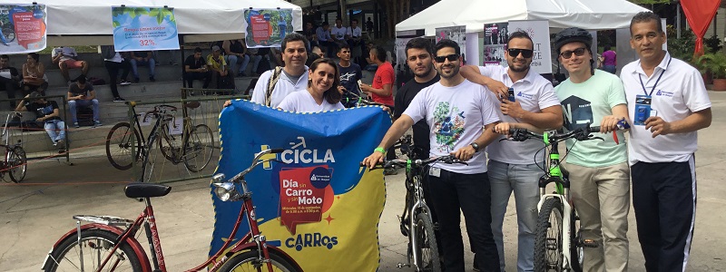 Fue reconocida Unibagué por promover el uso de la bicicleta.